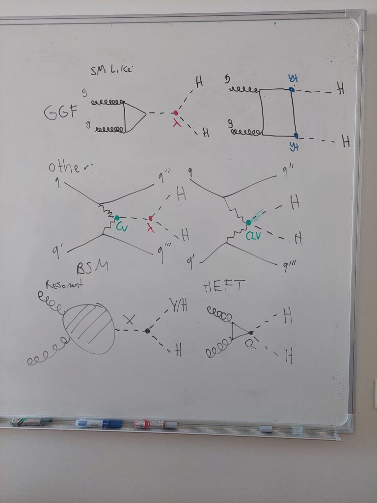 Overview of HH physics processes.